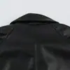 Ins ropa de mujer al por mayor estilo europeo y americano transfronterizo otoño nuevo chaqueta con cinturón efecto piel vintage 4341843