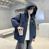Chaqueta para niño para primavera y otoño 2026 modelo nuevo, top casual elegante para niños mayores, chaqueta de moda de otoño para niños