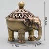 Fogão Boshan Retrô, Queimador de Incenso de Ponta de Dedo Dragão e Fênix, Queimador de Incenso Criativo Torre de Incenso, Queimador de Incenso Auspicioso, Ornamentos Zen para Casa