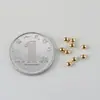 Cuentas de Plata S925 2mm Cuentas Espaciadoras, Perlas, Cuentas Sueltas, Cuentas de Posicionamiento, Se Pueden Aplastar, Materiales DIY para Pulseras y Collares, Accesorios de Joyería de Plata