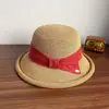 Sombrero de Paja de Verano 2026 para Mujer con Ala Curva, Estilo Francés Hepburn, Elegante Sombrero de Protección Solar, Sombrero de Sol Plegable y Versátil para Playa