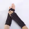 Conjunto de Brazos Cálidos de Lana de Moda para Hombre y Mujer Invierno Nuevo Guantes de Punto Jacquard Colgante de Madera