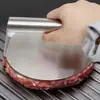 Herramienta para Hacer Pasteles de Carne de Acero Inoxidable Casa Cocina Prensa de Carne Molde para Prensar Pasteles Hamburguesas Molinillo de Carne Herramienta de Descompresión