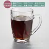 Vaso Yujing con asa para agua Jugo Taza resistente al calor transparente con asa Taza de té Taza de cerveza Taza para Café Leche