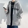 Casaco da moda estilo americano para homens, nova coleção primavera/outono 2026, moletom com capuz esportivo, jaqueta masculina