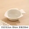 Tazón de Bocadillos de Paja de Trigo Japonés para Niños Vajilla para Bebés Tazón para Comer Anticaída Dibujo Animado Lindo Búho Tazón con Cuchara