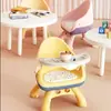 Mesa de Comedor para Bebé, Silla de Comedor, Taburete, Silla para Bebé, Asiento de Plástico Doméstico con Respaldo, Silla, Banco Pequeño, Multifuncional