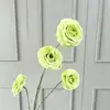 Novas flores artificiais de rosa bolha com 4 cabeças para casamentos, decoração de salão de casamento, flores para corredor, decoração de hotel e casa flores artificiais