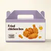 Cajas Coloridas con Forma de Avión con Impresión Personalizada, Papel Corrugado Engrosado, Empaque de Alimentos, Cajas con Asa, Logo Personalizado