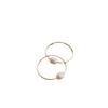 Anillo de Perla Natural Simple Versátil Hecho a Mano Yimo para Mujer Estilo Retro Old Money Nicho Anillo Delgado