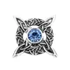 Insignia de Broche Retro Leyenda del Campo de Batalla Antiguo Insignia de Pin de Hoja de Trips Escocés Insignia de Nudo Celta Irlandés