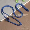 Collar con Cuerda de Nudo de Diamante Tejido a Mano diy Cuerda de Algodón de Xizang Lanyard para Cuello de Thangka Buda Portátil Estilo Chino