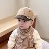 Gorro para Bebé Otoño e Invierno Estilo Coreano Moda Corduroy Pico de Pato Gorra de Béisbol Cortavientos para Exteriores Infantil Gorra de Estilo Moderna