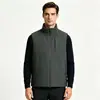 Chaleco cálido casual de nuevo estilo para hombre para otoño e invierno con cuello alto hecho de lana de oveja, adecuado para deportes y uso diario