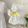 Ropa de Bebé 2026 Conjunto de Verano para Niñas, Mameluco Floral de Princesa, Lindo Conjunto de una Pieza, Mameluco de Luna Llena, Traje para Gatear