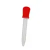 Gotero de silicona Niños Bebé anti-atragantamiento alimentador de medicina gotero de medicina tubo de ensayo de 5 ml herramienta gotero para alimentar medicina