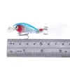 Cebo Artificial Rockfish Pez Pequeño Gordo Cebo 4.5cm 4g Micro Señuelo Duro Rockfish Pez Pequeño Gordo Cebo de Imitación Equipo de Pesca