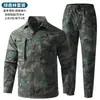 Roupas de Trabalho Elásticas, Roupas de Verão, Resistentes a Manchas, Finas, de Manga Comprida, Roupas de Reparo de Máquinas Masculinas e Femininas, Roupas de Trabalho para Canteiro de Obras, Roupas de Proteção ao Trabalho Resistentes ao Desgaste, Roupas Camufladas
