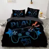 Funda nórdica con estampado de mando de videojuego suit Modelos populares transfronterizos de AliExpress Amazon adecuados para la decoración del dormitorio