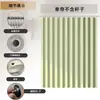 Cortina de Ducha Plegable para Baño Sin Perforaciones Invisible Impermeable Resistente al Moho de Alta Gama Partición de Baño Ducha de Baño Separación Seca y Húmeda