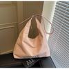 Bolsa Tote Grande Capacidade Transfronteiriça para Mulheres, Nova Bolsa de Ombro Versátil Casual Simples, Bolsa Transversal de Alto Padrão de Nicho para o Dia a Dia
