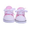 2022 Nuevo 18 pulgadas Muñeca de niña americana accesorios Zapatos de lona 43cm verano Muñeca Muñeca Muñeca zapatos