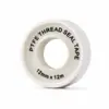 [Ouyunuo] Cinta de Materia Prima de Politetrafluoroetileno Ptfe Personalizada de 12 mm * 0.1 mm * 12 m Cinta Selladora de Roscas
