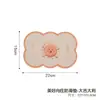 Tapete Antiderrapante de Borracha Macia Guochao Decoração Criativa para Mesa de Casa Tapete Decorativo para Painel de Carro Tapete Antiderrapante Abrangente