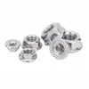 Fabricante Porca Sextavada com Flange Aço Inoxidável 304 Din9623M2M3M4M5M6M8 Porca Sextavada com Flange Antiderrapante Serrilhada