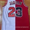 Spot Bulls Bulls #23 Camisa Jordan Logo Final Logo Champion Uniforme de Basquete Bordado Retro