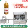 Máquina llenadora de puré de jugo de botella de plástico, equipo para enlatado de materia prima para té con leche, máquina llenadora con bomba peristáltica para jugo de maracuyá