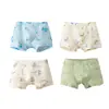 Conejo de Pan 10A Modal Antibacterial Ropa Interior Infantil 2026 Nuevo Estilo de Verano Calzoncillos tipo bóxer para Niños y Niñas