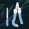 Rectificador Eléctrico de Uñas para Mascotas Luz LED Cortauñas Cortauñas para Gato y Perro Afeitadora Manual Parcial para Patas Suministros para Mascotas
