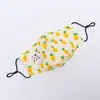 Mascarilla Infantil de Algodón Puro con Dibujos Animados Lindos, Mascarilla Protectora Cálida a Prueba de Viento para Otoño e Invierno para Protección al Aire Libre con Válvula