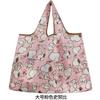 Bolsa de Compras Plegable para Supermercado Tela Floral Portátil Poliéster Bolsa de Almacenamiento Portátil Gran Capacidad Rectangular Engrosada Venta al por Mayor