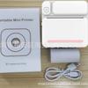 Mini Impresora Popular para Estudiantes, Set de Impresora Térmica Portátil Bluetooth para Fotos y Etiquetas, Conectable para Corregir Errores