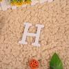 (Neutral) letras de madera 26 letras inglesas + @ + & decoración de boda cambio independiente con Yiwu 77