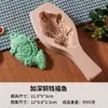 Nuevo Molde de Madera Molde de Madera Maciza Galleta Tono Verde Pastel de Frijol Mungo Snack Piel de Hielo Molde de Pastel de Luna de Madera Pasta Horneado