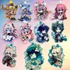Genshin Impact Fieltro Tela No Tejida Colgante Scaramouche Kazuha Venti Anime Juego Merchandising Accesorios Estudiante Colgantes para Bolsos
