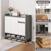 Gabinete para zapatos de entrada, uso doméstico, gabinete para vestíbulo interior, gabinete de almacenamiento, diseño de montaje en pared, nuevo modelo 2026, zapatero para exteriores para pasillos