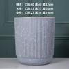 Jingdezhen Macetas de Cerámica Extra Grandes en Blanco y Negro Simples para Balcón Interior Piso Plantación Árbol del Dinero Planta Verde Plantas en Maceta