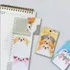 Notas Adhesivas de Dibujos Animados Listas para Uso Transfronterizo, Notas Adhesivas de Animales para Mensajes, Pegatinas N-Time para Diarios Personales y Pegatinas Desprendibles