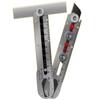 Cuchillo de arte multifuncional de acero inoxidable, cortador de papel, cuchillo para empapelar, cuchillo para empapelar grueso de alta resistencia, cuchillo de acero, hoja Holter duradera