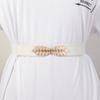 Nuevo Cinturón de Mujer con Hebilla Sello de Cintura Fino Corea del Sur Moderno Simple Combinable Vestido Decorativo Cinturón de Moda
