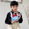 Bolso Bandolera Infantil Lindo con Lazo Moda Primavera 2026 Cartera Pequeña para Niñas de Cuero PU Bolso Decorativo para Bebé