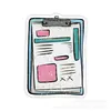 Serie de salud de enfermera médica pieza acrílica pasador parche pasador DIY aretes accesorios de joyería 1Yc47994