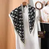 Bufanda Triángulo Perezosa Estilo Francés con Textura Delicada, Adecuada para Uso Diario y Decoración, Bufanda Pequeña para el Cuello de Mujer para Combinar con Camisas, Nuevo Estilo de Moda