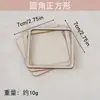 Ímãs de Geladeira Artesanais, Porta-Retratos, Peça de Madeira para Bordado DIY Dai, Acessórios de Bordado, Ímãs de Geladeira Redondos, Acessórios Tie-Dye