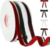 Fita para embalagem de presente de decoração de Natal, laço feito à mão, acessórios, fita para embalagem de festa, fita de Natal