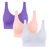 Sujetador Deportivo para Correr para Mujer a Prueba de Impactos Push-Up Espalda Bonita Talla Grande Sujetador Deportivo sin Aros Chaleco Sujetador Deportivo de Yoga
